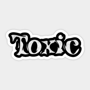 Toxic Sticker